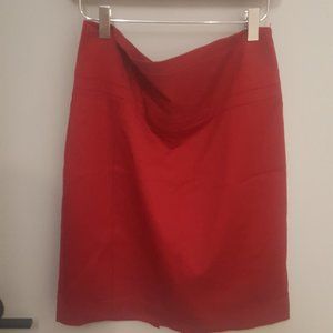 Express Studio Red Pencil Skirt